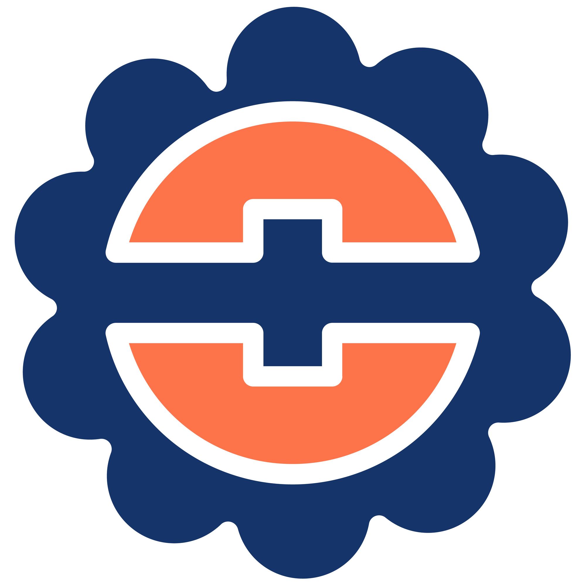 Siuvinėjimo studija — rankų darbo broderijos logo